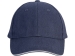Бейсболка «Cancun», темно-синий/белый