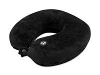 Подушка для путешествий с эффектом памяти Мемо "Drowsy" Black