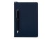 Бизнес-блокнот "С3" софт-тач с магнитом, твердая обложка, 128 листов, темно-синий