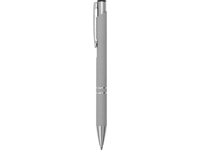 Ручка металлическая шариковая "Legend Gum" софт-тач, серый