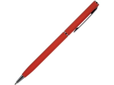 Ручка шариковая автоматическая BrunoVisconti® "PALERMO" цвет корпуса красный, soft-touch, 0.7 мм