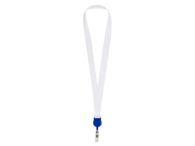 Ланъярд 2 см с ретрактором, синий