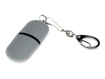 Флешка Goutte Soft-touch на 64 Гб, серый