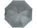 Зонт-трость Reviver с куполом из переработанного пластика, серый