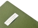 Еженедельник недатированный А6 "Verde" с нашивкой, зеленый