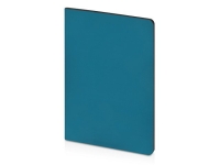 Бизнес-тетрадь А5 "Pragmatic Contrast", 40 листов в клетку, морская волна с черным срезом