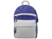 Рюкзак "Универсальный" (серая спинка, серые лямки), синий/серый