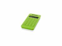 Калькулятор на солнечной батарее "Summa", зеленое яблоко