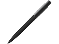 Шариковая ручка "RECYCLED PET PEN PRO K transparent GUM" soft-touch, черный