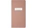 Еженедельник недатированный А6 "Morandi. Пыльная роза" с нашивкой, пыльно-розовый