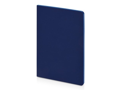 Бизнес-тетрадь А5 "Pragmatic Contrast", 40 листов в клетку, темно-синий с синим срезом