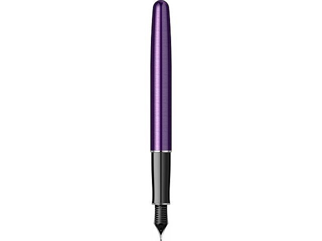 Перьевая ручка Parker Sonnet Essentials Violet SB Steel CT, перо: F, цвет чернил black, в подарочной упаковке.