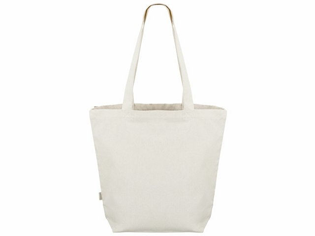 Сумка для шоппинга Cotton из переработанного хлопка 280 г, натуральный