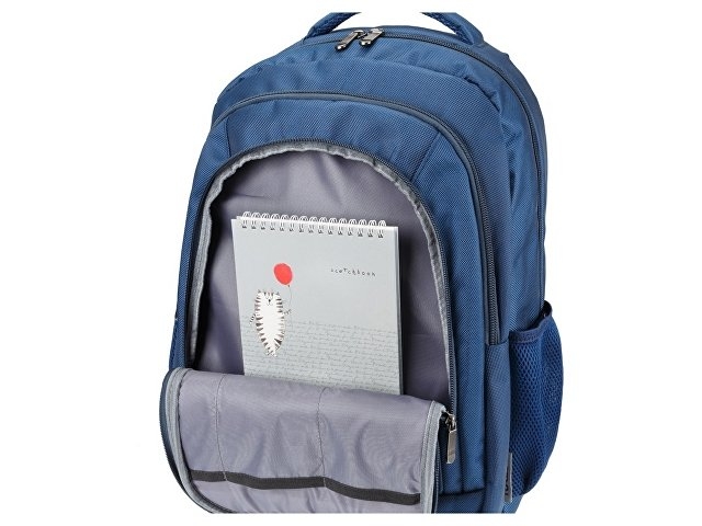 Рюкзак TORBER FORGRAD с отделением для ноутбука 15", синий, полиэстер, 46 х 32 x 13 см