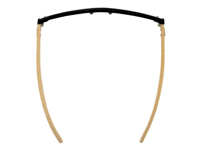 Солнцезащитные очки из бамбука с зеркальной линзой "Rockwood Motion", синий