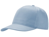 Бейсболка "Poly" 5-ти панельная 120гр, небесно-голубой