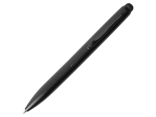 Металлическая шариковая ручка со стилусом "Rocky", черный
