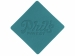 ПАТЧ РОМБ nubuk (голубой) 7,6 х 7,6 см