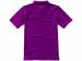 Calgary мужская футболка-поло с коротким рукавом, темно-фиолетовый