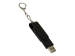 USB-флешка на 16 Гб 2 в 1 поворотный механизм, c дополнительным разъемом Type-C с одноцветным металлическим клипом, черный