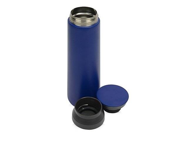 Вакуумный термос "Powder" 500 мл, темно-синий