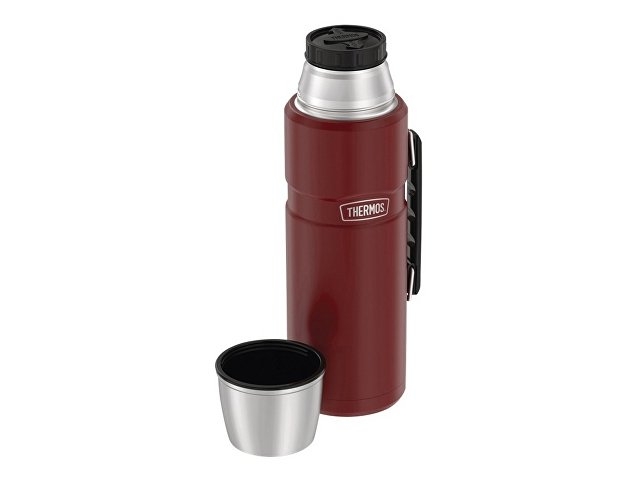 Термос из нерж. стали тм THERMOS SK2020 Rustic Red King 2,0L, красный