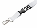 Ланъярд 2 см под сублимацию с карабином и межуровневым замком, серебристый