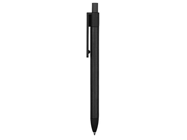 Ручка металлическая soft-touch шариковая «Haptic», черный