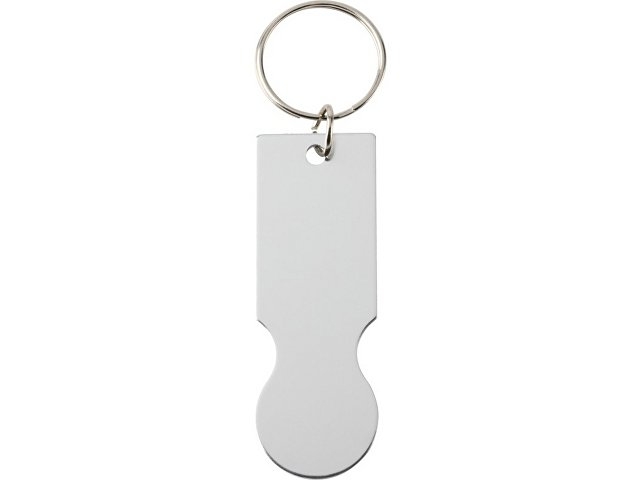 Rhea брелок в виде корзины для покупок, серебряный