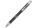 Шариковая ручка Moneta из переработанного алюминия - сплошной черный
