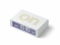 Часы настольные Flip Mini, белый