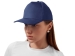 Бейсболка "Poly" 5-ти панельная 120гр, темно-синий