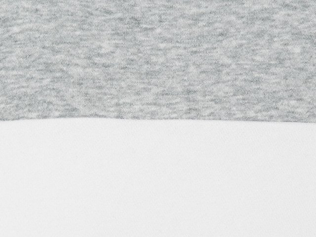 Свитшот блокинг «Edinburgh», серый меланж/белый, мужской