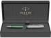 Шариковая ручка Parker Sonnet Essentials Green SB Steel CT, цвет чернил black, перо: M, в подарочной упаковке.