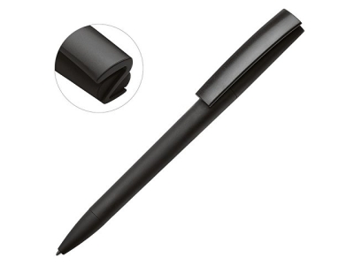 Ручка пластиковая soft-touch шариковая «Zorro», черный