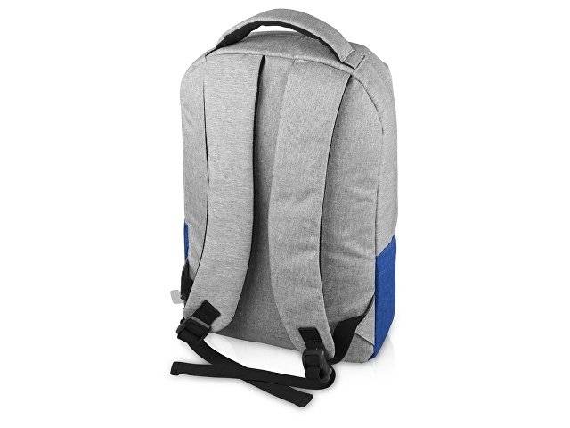 Рюкзак «Fiji» с отделением для ноутбука, серый/синий 7684C
