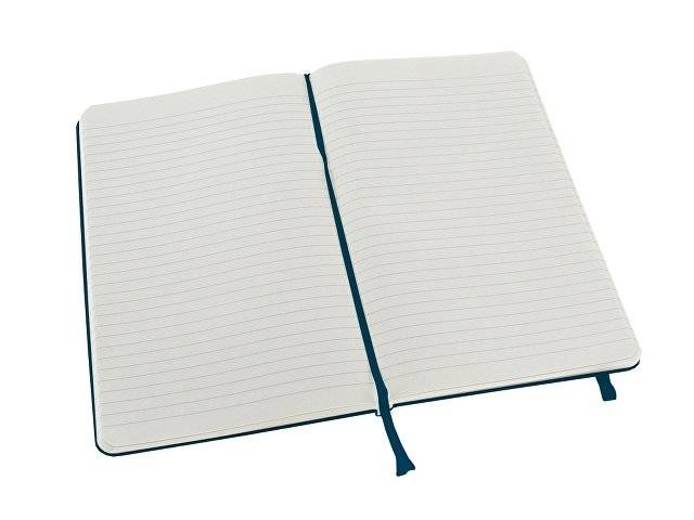 Записная книжка Moleskine Classic (в линейку) в твердой обложке, Large (13х21см), сапфир