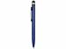 Ручка-стилус металлическая шариковая «Poke», синий/черный