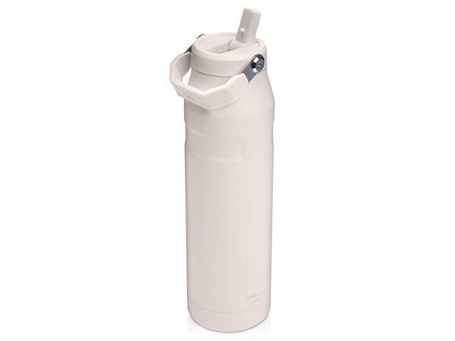 Бутылка для воды объемом 1,06 литра с откидной трубочкой Stanley IceFlow™ 2.0 - Light pink