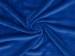 Плед флисовый Natty из переработанного пластика с новогодней биркой, синий