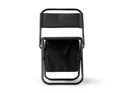 Складной уличный стул из полиэстера KOVAL, черный
