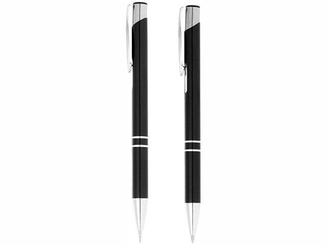 Набор "Dublin": ручка шариковая, карандаш механический, черный