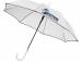 Ветрозащитный автоматический цветной зонт Kaia 23", белый