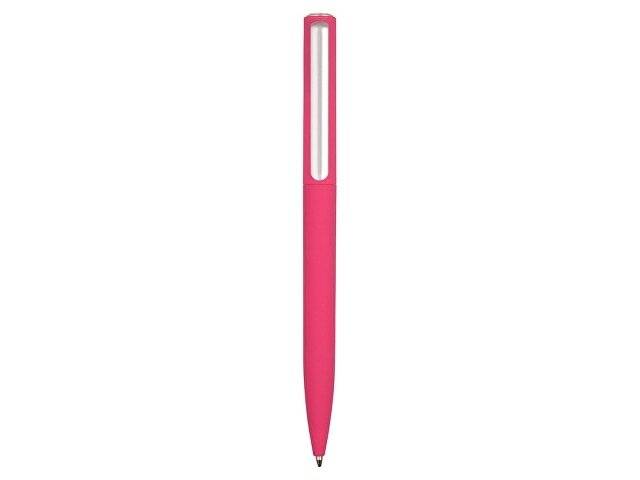 Ручка шариковая пластиковая "Bon" с покрытием soft touch, розовый