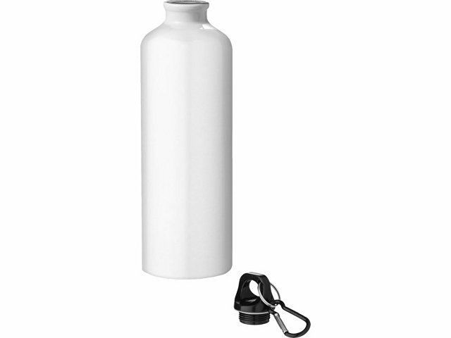 Бутылка для воды с карабином Oregon, объемом 770 мл, белый