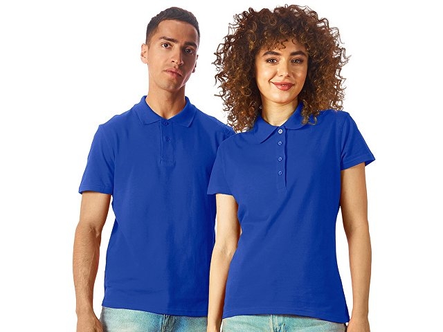 Рубашка поло "First 2.0" мужская, кл. синий