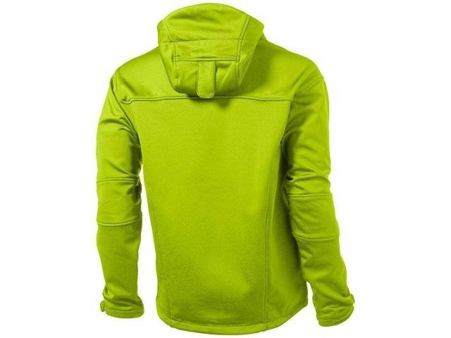 Куртка софтшел "Match" мужская, св.зеленый/серый