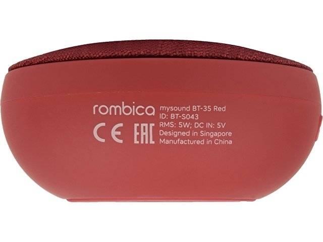 Портативная акустика Rombica mysound BT-35 Red, красный