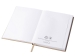 Блокнот из пробки А5 "Passiflora", твердая обложка, 80 листов 80 гр/м2 переработанной белой бумаги,