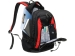 Рюкзак TORBER ROCKIT с отделением для ноутбука 15", черный/красный, полиэстер, 33х19х45 см, 28 л